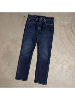 Levi's Premium 502 Taper Jeans Mens 31x32 Dark Indigo